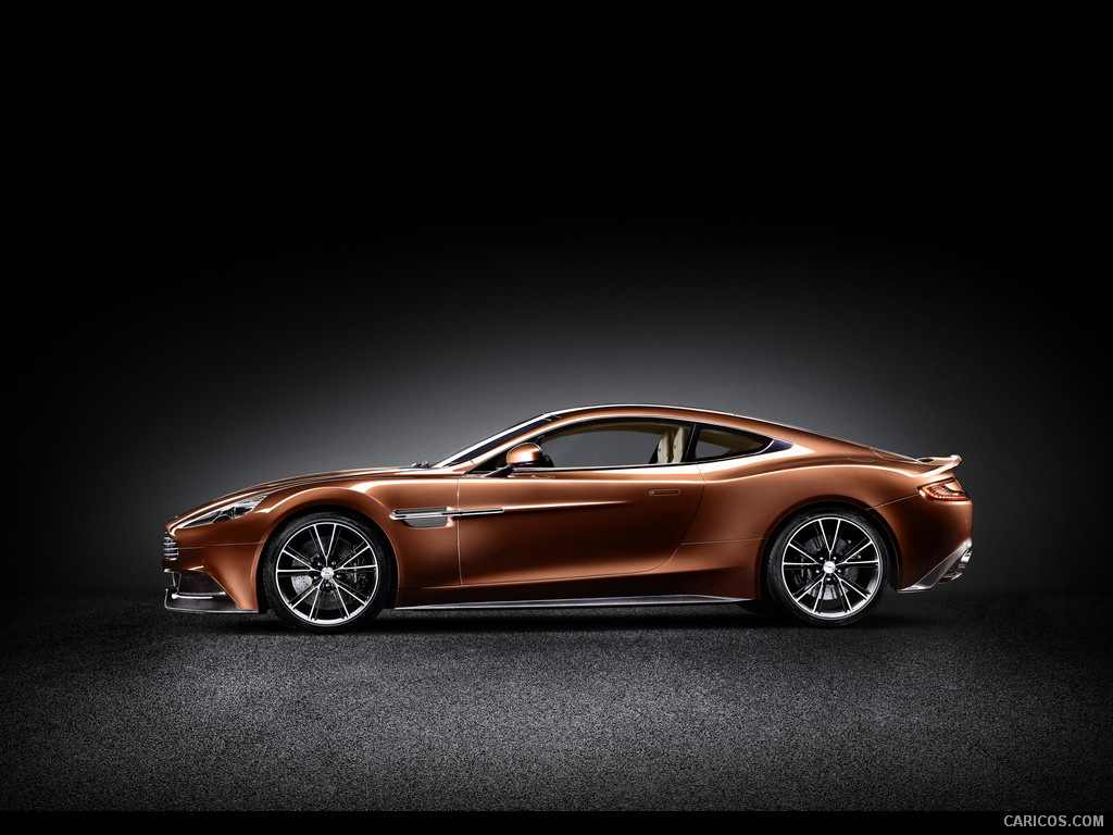2013 Aston Martin Vanquish Volcano Red Side Hd