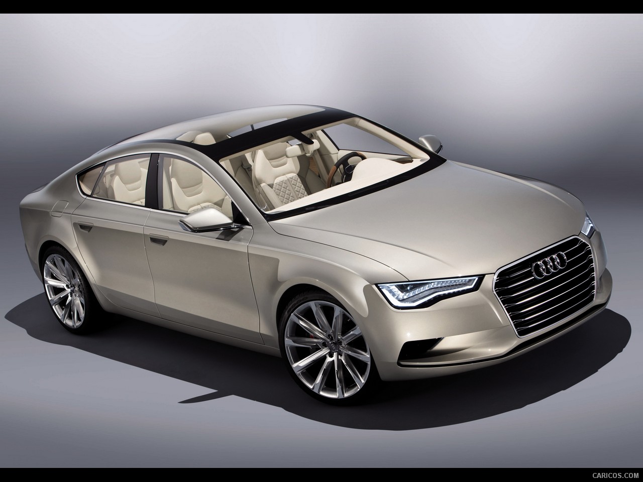 2009 Audi Sportback Concept  - Front Right Quarter View Photo, 1280x960, #1 of 54