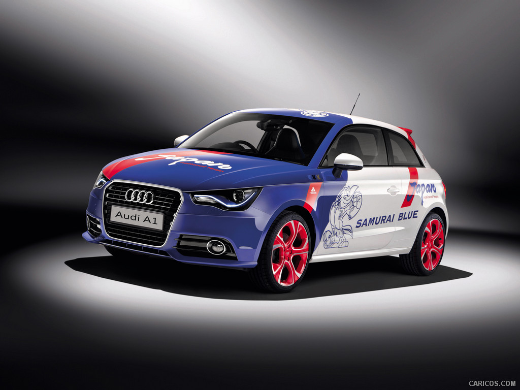 Audi A1 Samurai Blue Wallpaper 