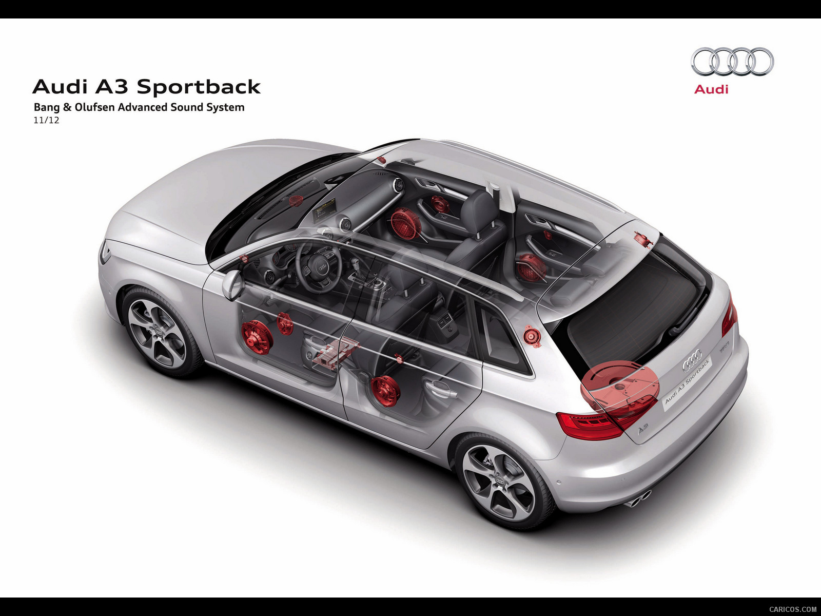 2013 Audi A3 Sportback S Line Bang & Olufsen Sound System ...