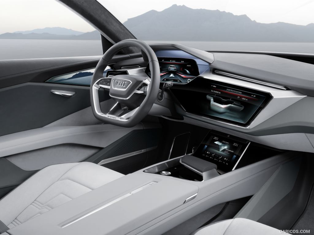 2015 Audi etron Quattro SUV Concept  Interior iPad Wallpaper 1024 x 
