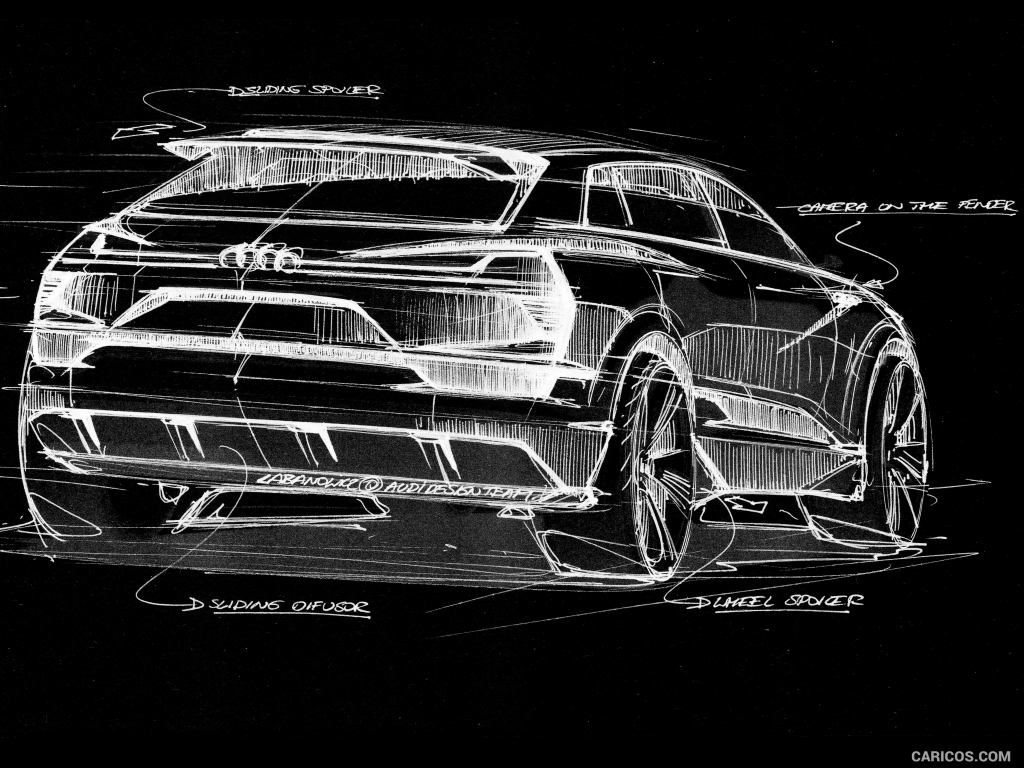 2015 Audi etron Quattro SUV Concept  Design Sketch  HD Wallpaper 