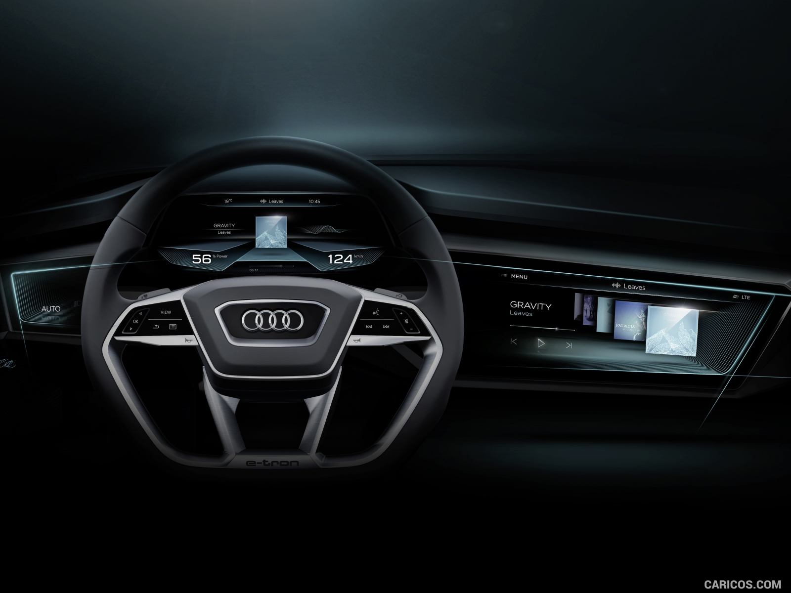 2015 Audi etron Quattro SUV Concept  Design Sketch Wallpaper 1600 x 