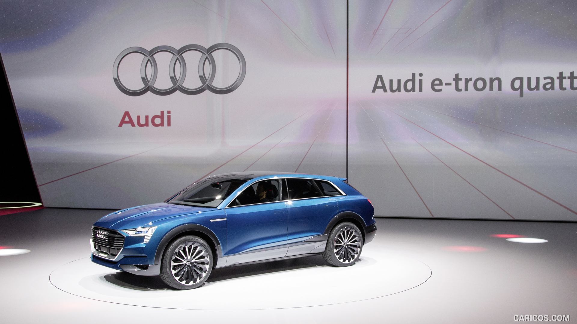2015 Audi etron Quattro SUV Concept  Presentation  Side Wallpaper 
