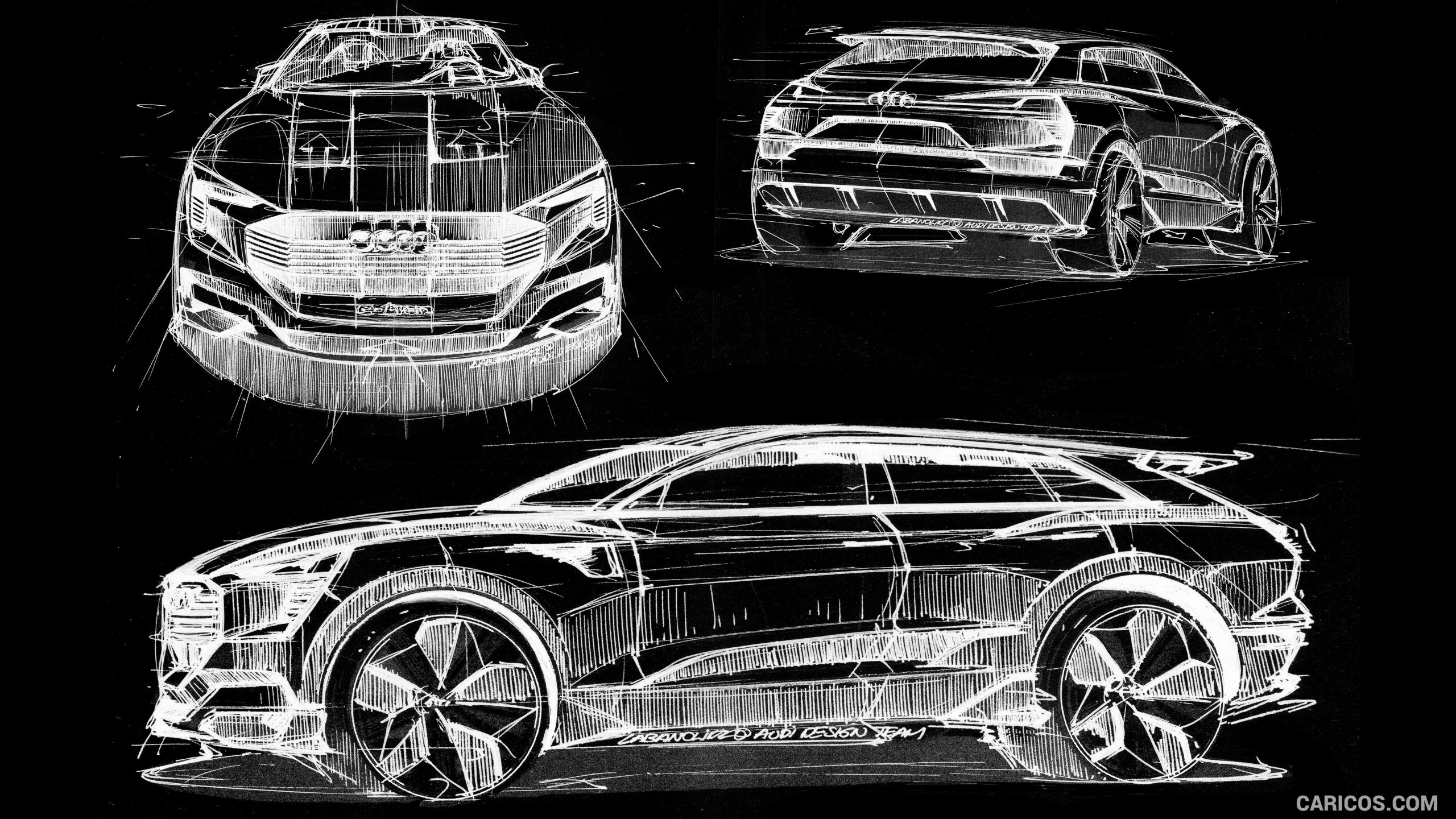 2015 Audi etron Quattro SUV Concept  Design Sketch  Wallpaper 35 