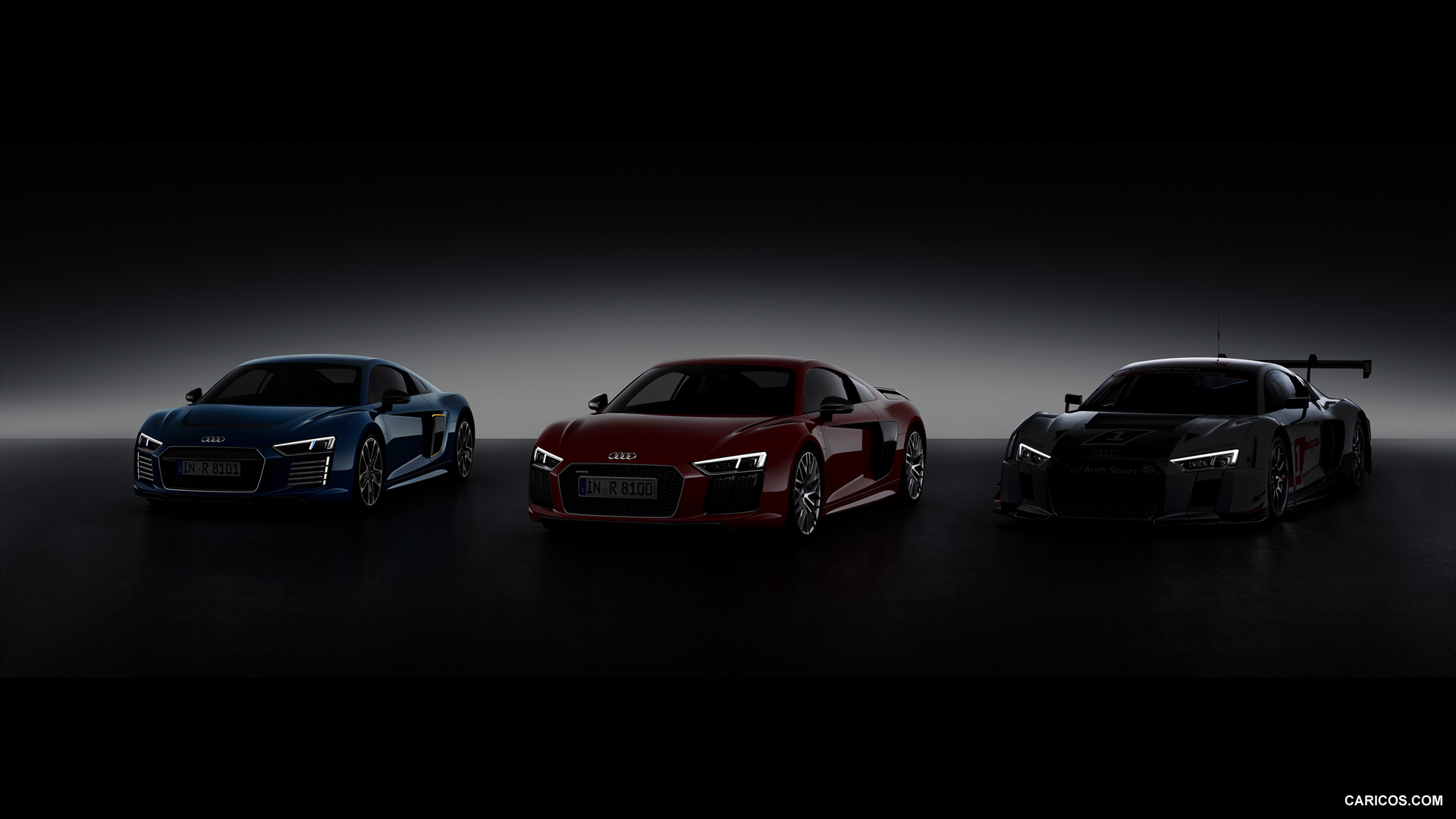 2015 Audi R8 LMS and Audi R8 V10  Front  HD Wallpaper 5