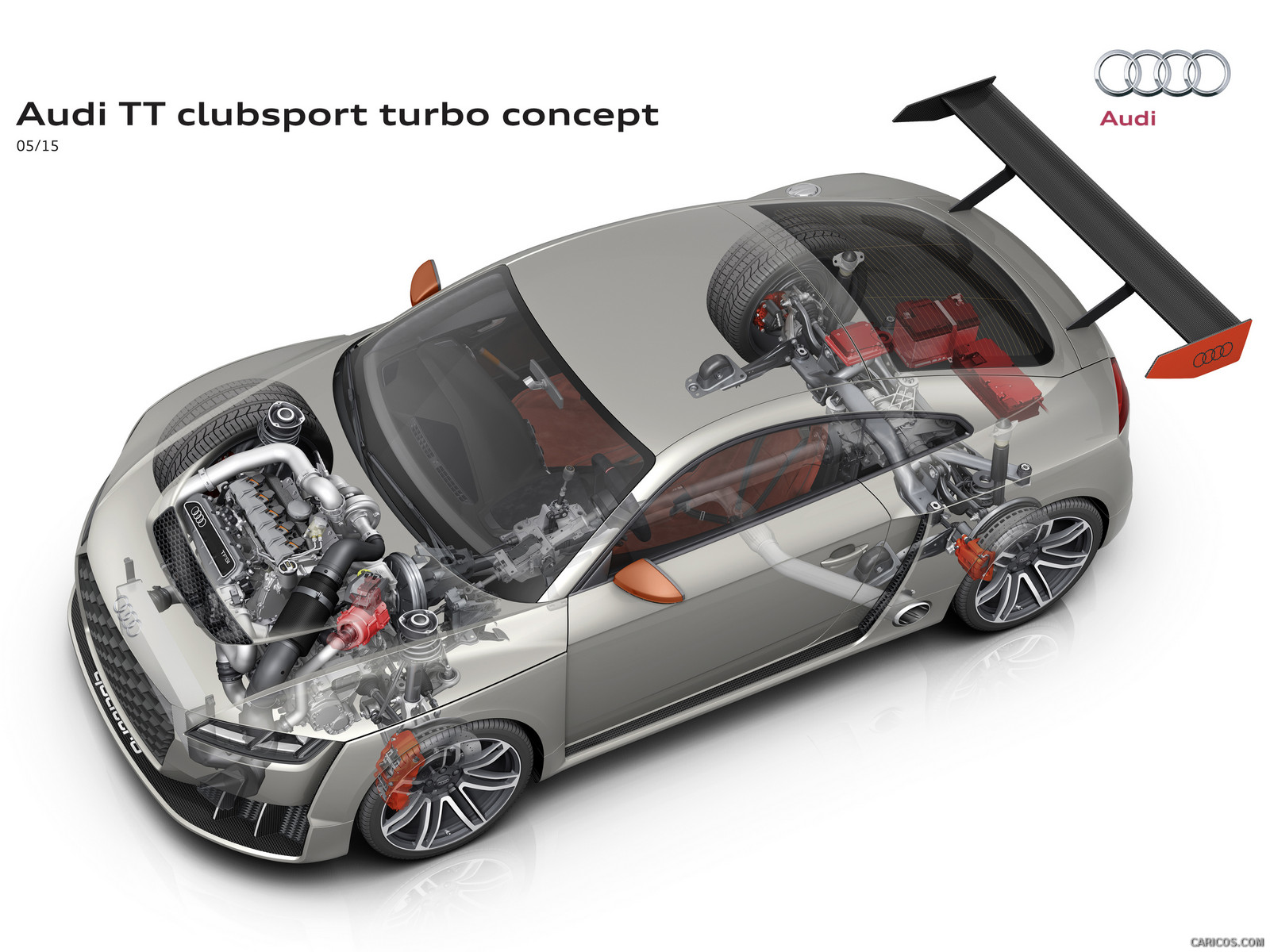 2015 Audi TT Clubsport Turbo Concept  Phantom View  HD Wallpaper 29 