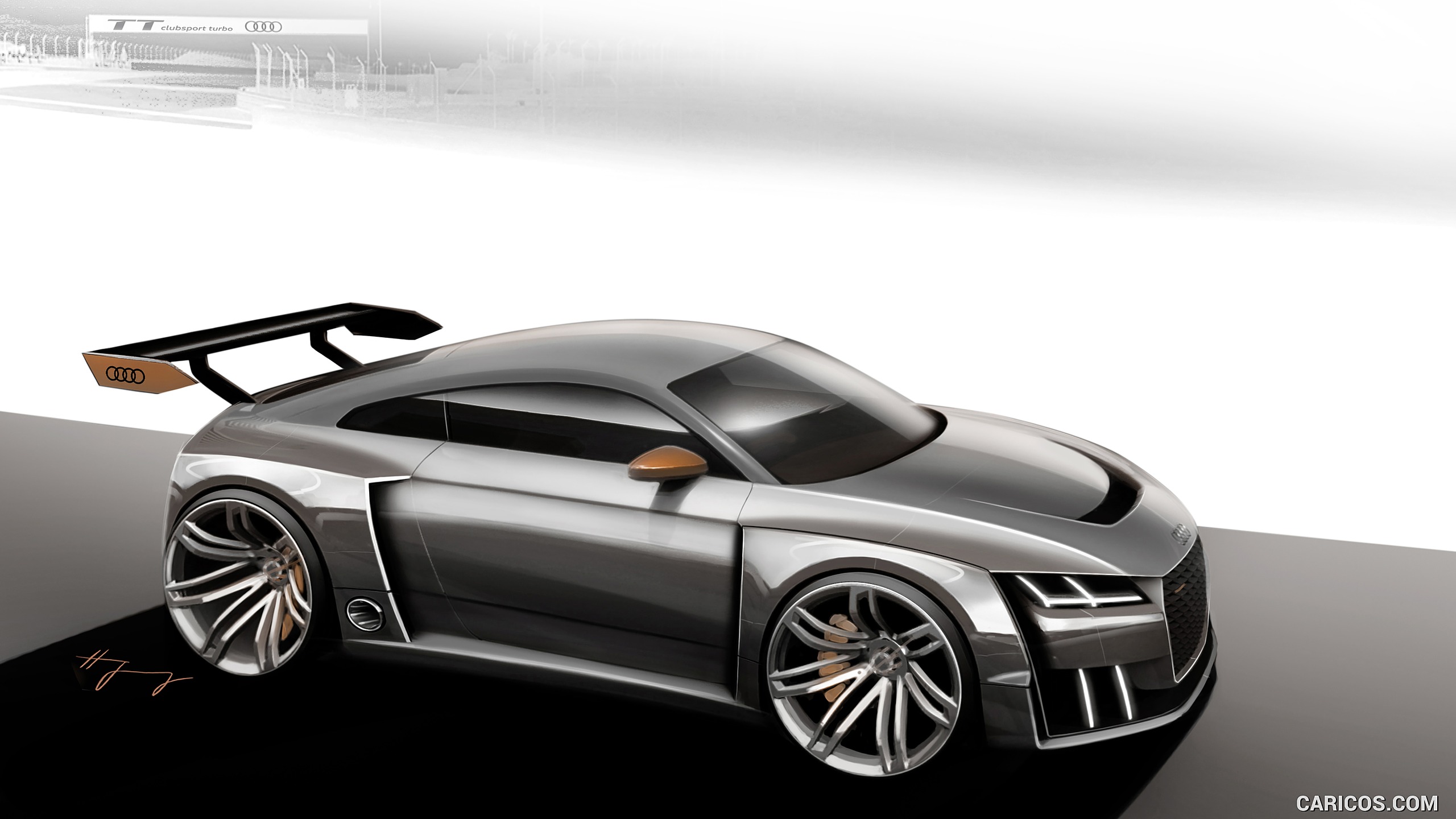2015 Audi TT Clubsport Turbo Concept  Design Sketch  Wallpaper 35 