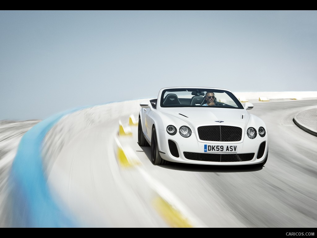 2011 Bentley Continental Supersports Convertible  - Front Angle , 1024x768, #1 of 45