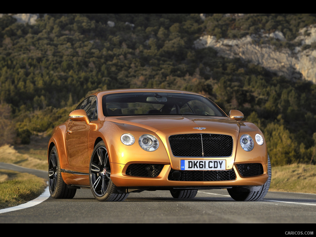 2013 Bentley Continental GT V8 Sunburst - Front, 1024x768, #1 of 43