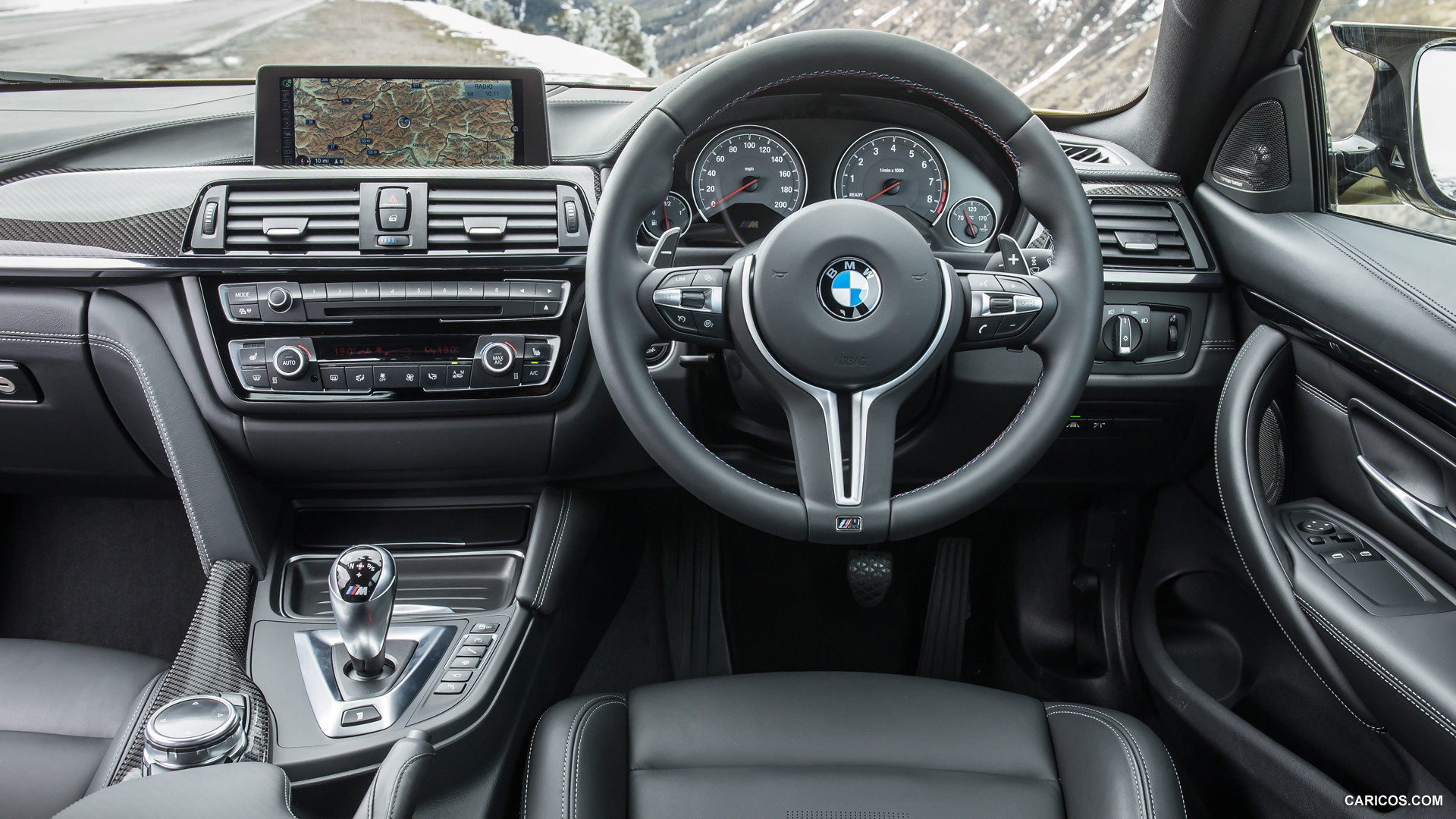 2015 BMW M3 Saloon (UK-Version) - Interior | HD Wallpaper #47 | 1920x1080