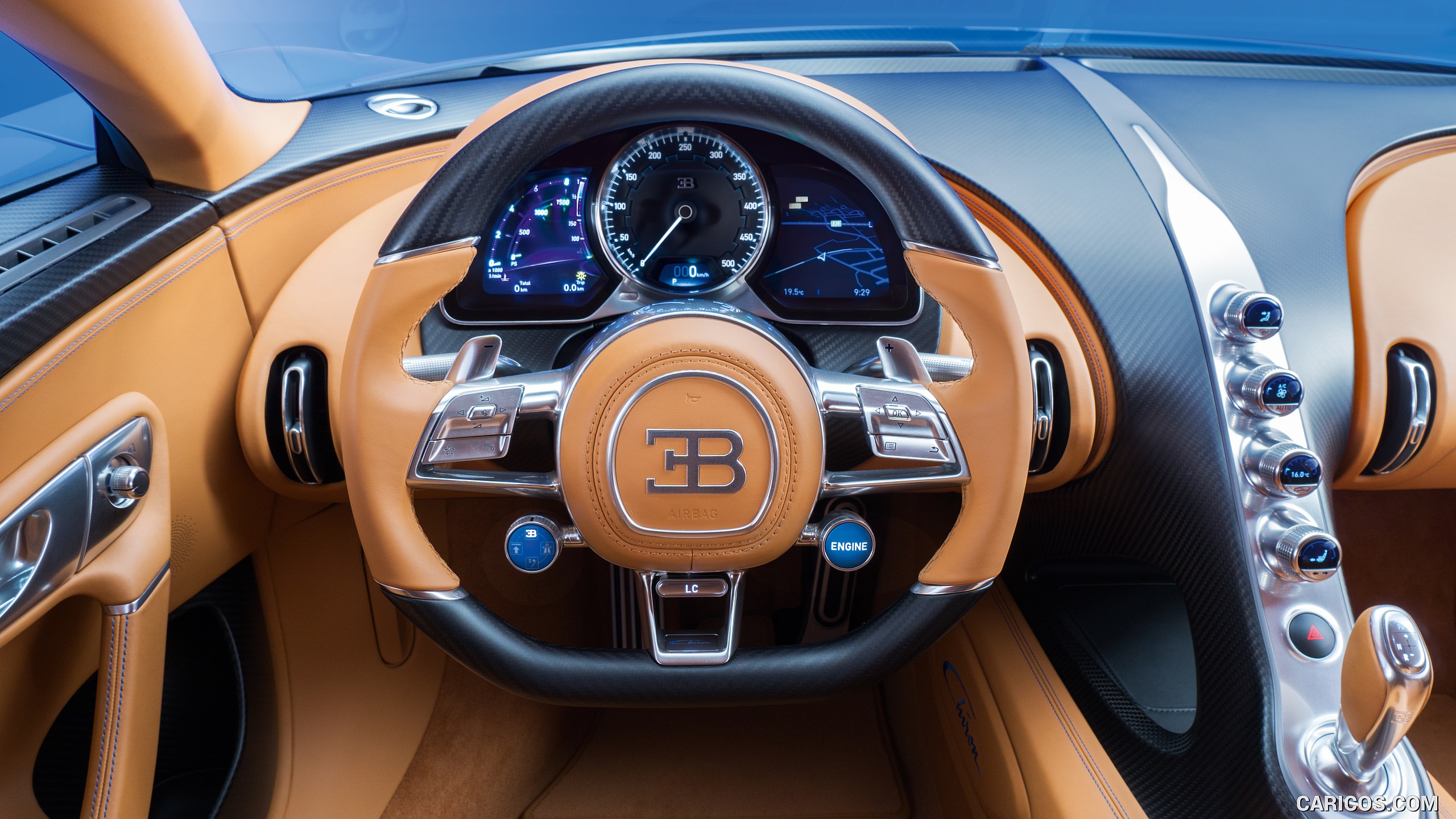 2017 Bugatti Chiron - Interior, Cockpit, #53 of 110