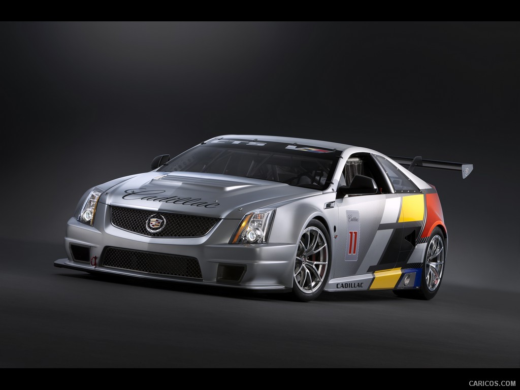 Cadillac CTS-V Coupe Race Car Wallpaper 