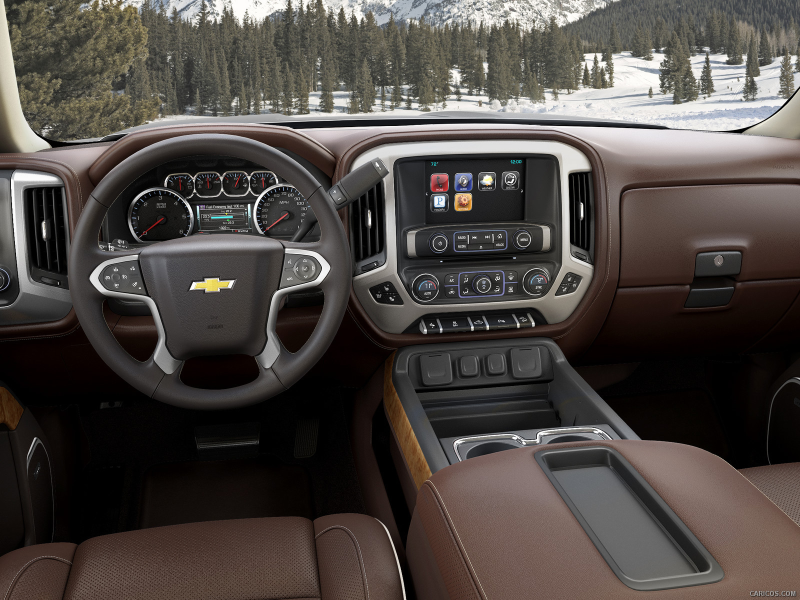 Chevy Silverado High Country 2014 Interior Hd