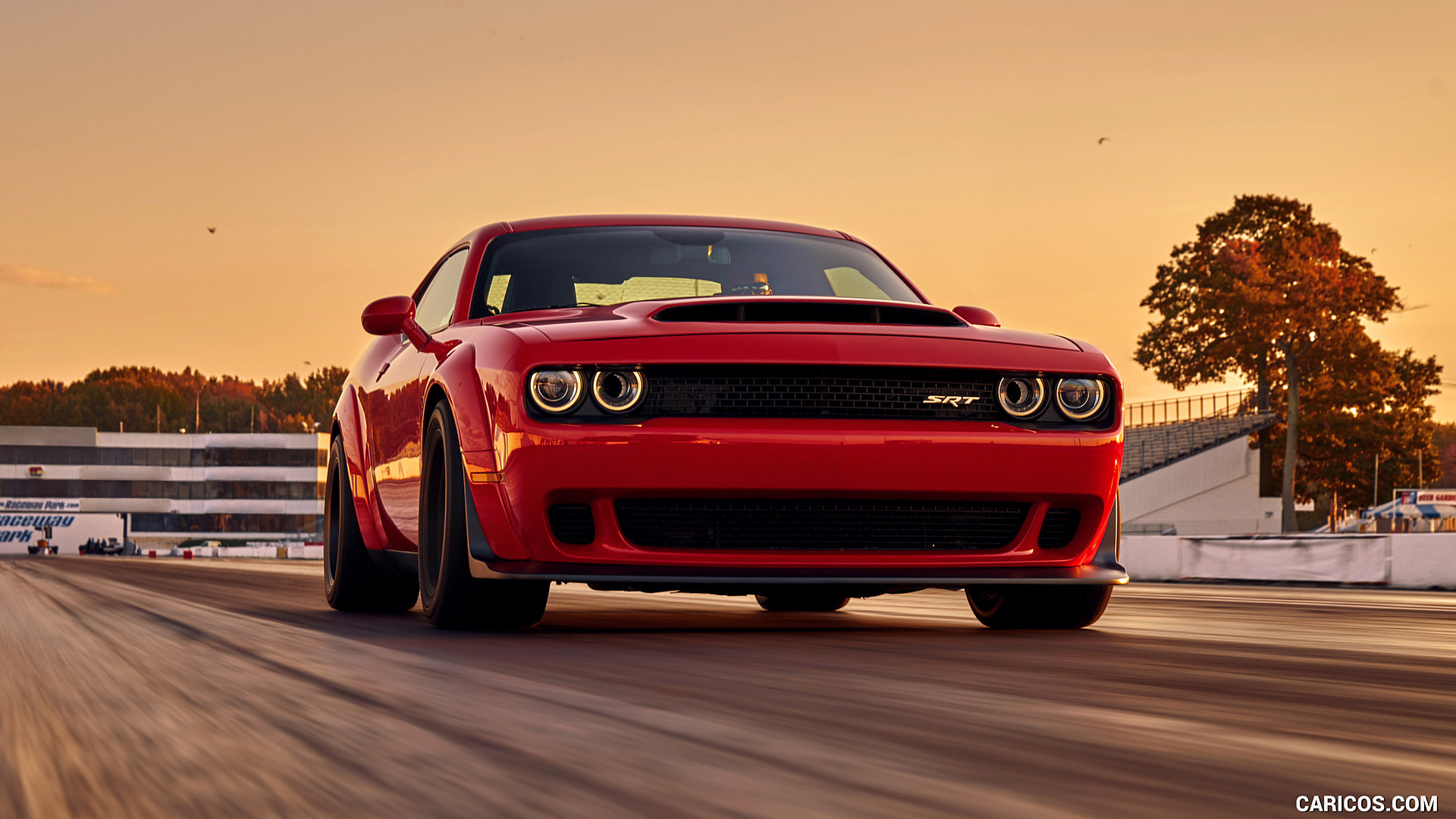 2018 Dodge Challenger Srt Demon Front Hd Wallpaper 13 