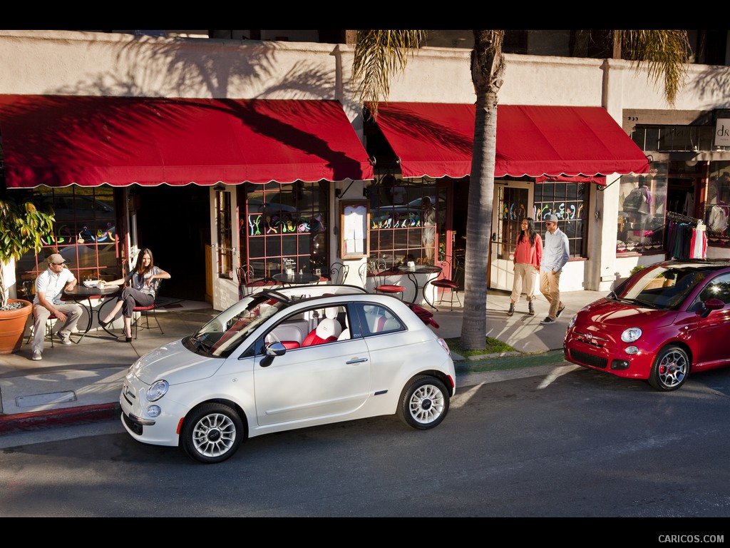 Fiat 500 Cabrio 500c USVersion 1024x768 37 of