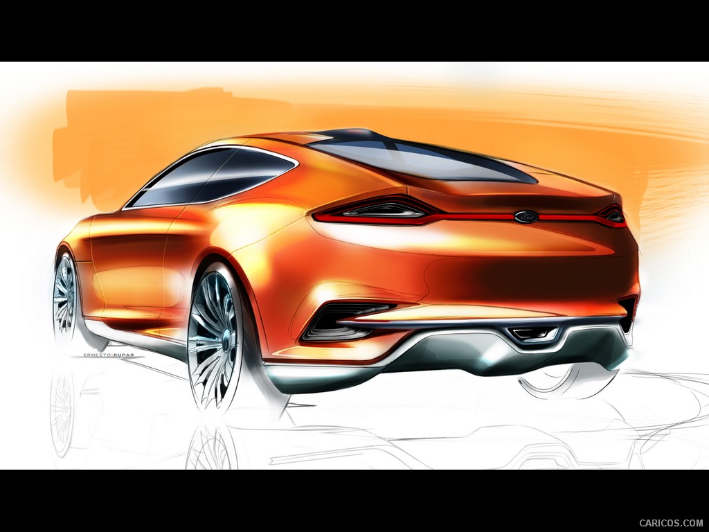 2011 Ford Evos Design Sketch