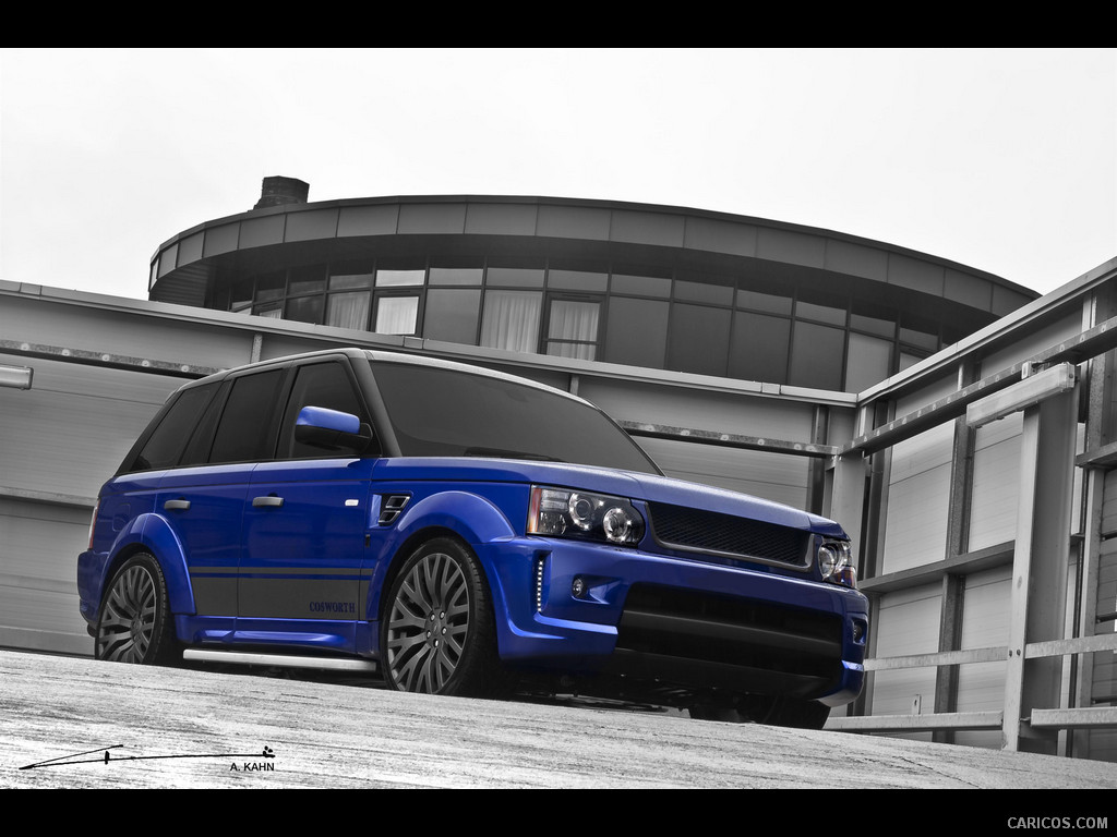 Kahn Cosworth Range Rover Imperial Blue Wallpaper 
