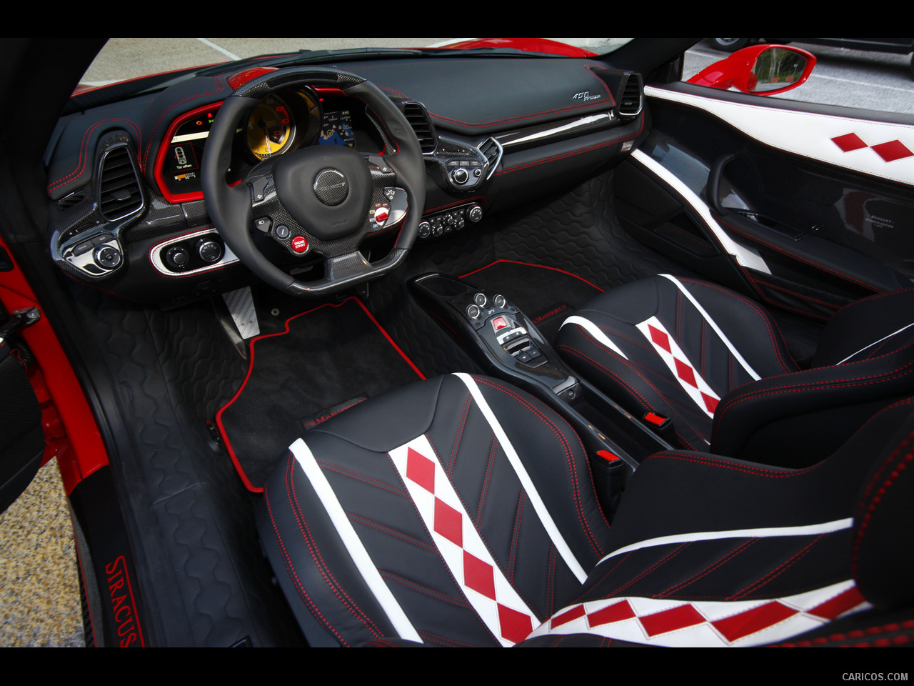 Mansory Ferrari 458 Spider Monaco Edition (2012)  - Interior, 1280x960, #7 of 8