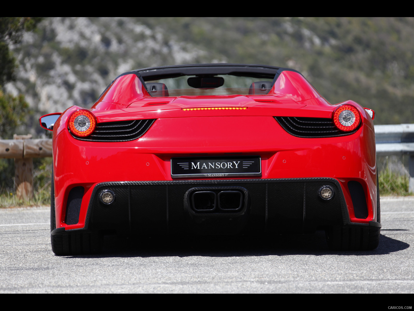Mansory Ferrari 458 Spider Monaco Edition (2012)  - Rear Light, 1600x1200, #2 of 8