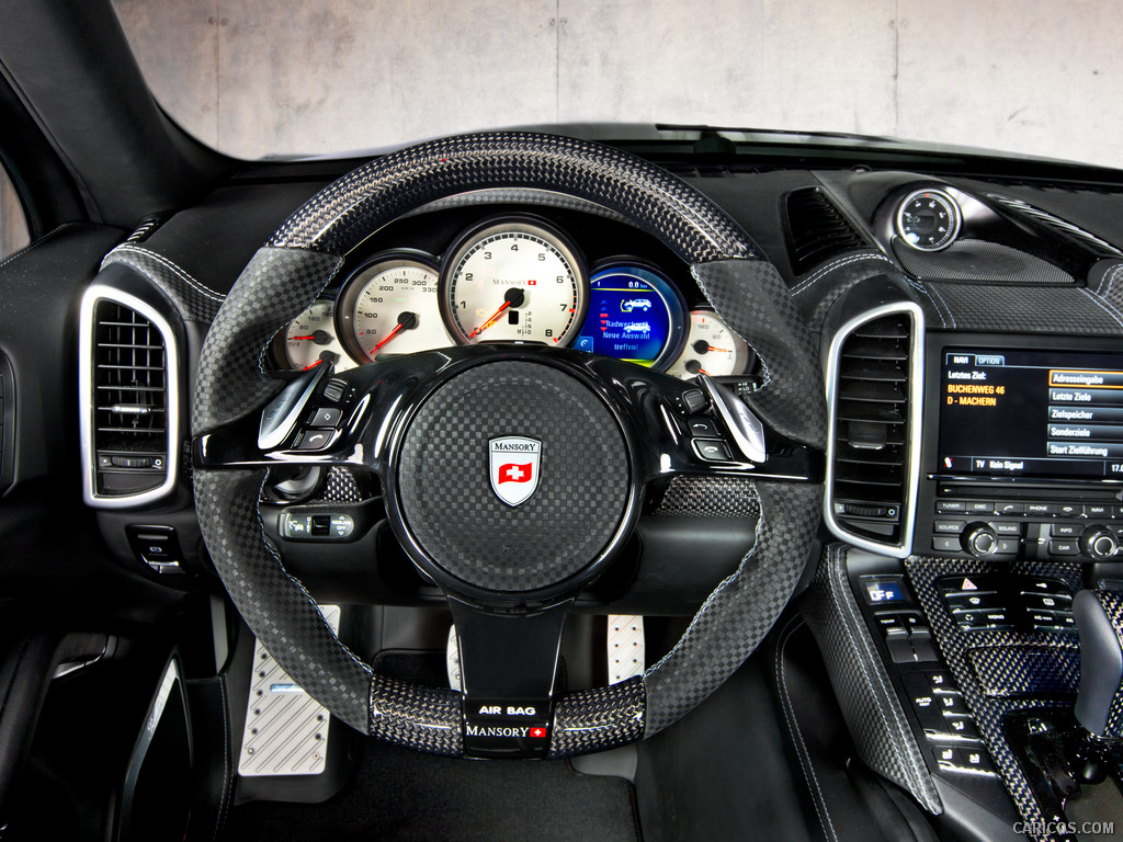 Mansory Porsche Cayenne (2012)  - Interior, 1024x768, #25 of 34