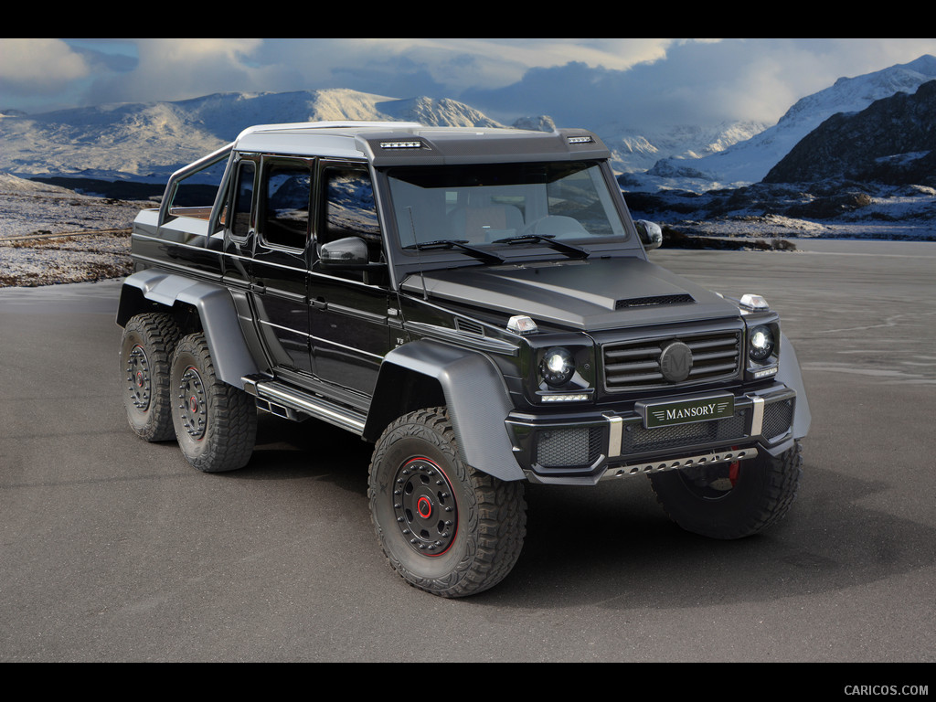 2014 Mansory Mercedes-Benz G63 AMG 6x6  - Front, 1024x768, #1 of 2
