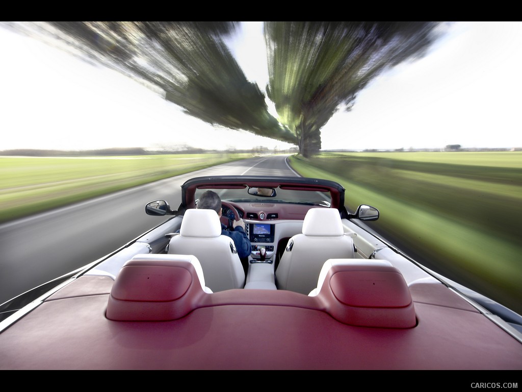 2011 Maserati GranCabrio - Top Down - Interior View Photo, 1024x768, #28 of 59
