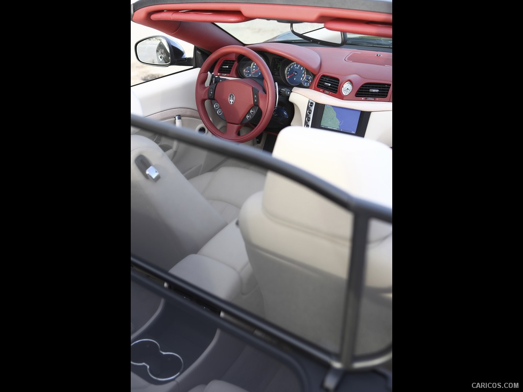 Maserati+grancabrio+interior