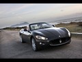 2011 Maserati GranCabrio - Top Down - Front Right Quarter View Photo