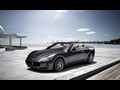 2011 Maserati GranCabrio - Top Down - Front Left Quarter View Photo