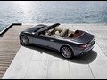 2011 Maserati GranCabrio - Top Down - Rear Left Quarter View Photo