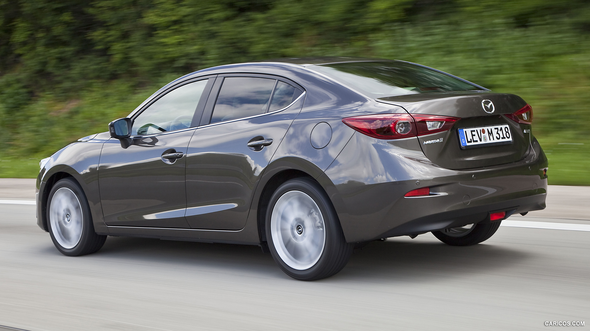 2014 Mazda3 Sedan Rear HD Wallpaper 6 1920x1080