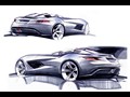 Mercedes-Benz SLR Stirling Moss  - Design Sketch