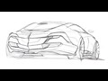 Mercedes-Benz F800 Style Concept (2010) - Design Sketch