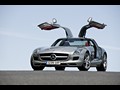 2010 Mercedes-Benz SLS AMG Gullwing - Doors Open - Front Left Quarter 