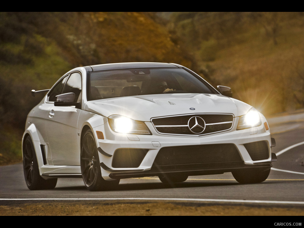 Mercedes-Benz C63 AMG Coupe Black Series Wallpaper 