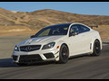 2012 M-Benz C63 AMG Black Series Aerodynamics Package Diamond White  - Front