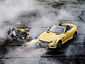 Mercedes-Benz SLK 55 AMG and Ducati Streetfighter 848