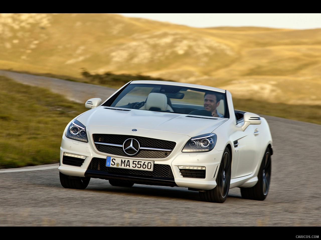 2012 Mercedes-Benz SLK 55 AMG  - Front , 1280x960, #1 of 47