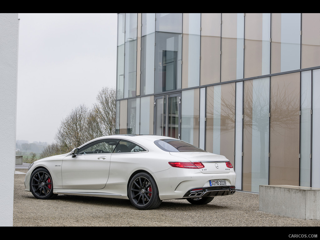 2015 Mercedes-Benz S63 AMG Coupe  - Rear, 1024x768, #5 of 23