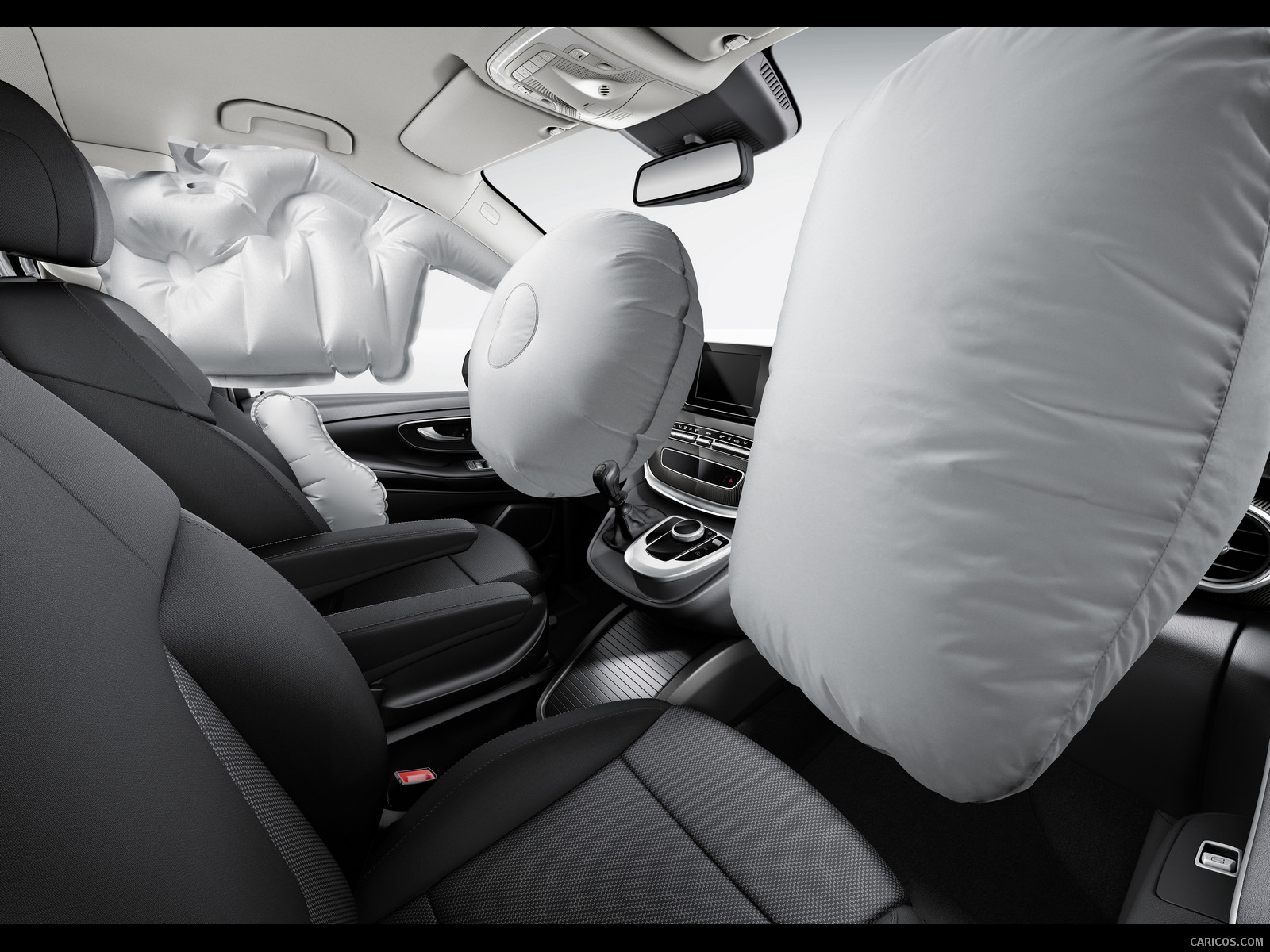 2015 MercedesBenz VClass Airbags Interior HD Wallpaper 234