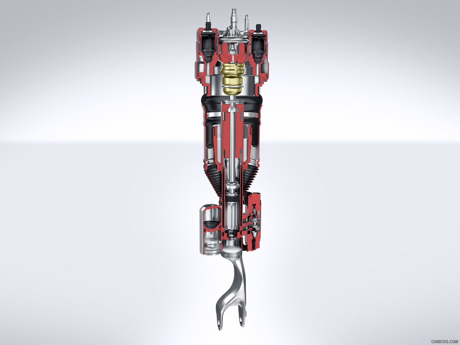 2016 MercedesBenz GLCClass MultiChamber Air Suspension HD