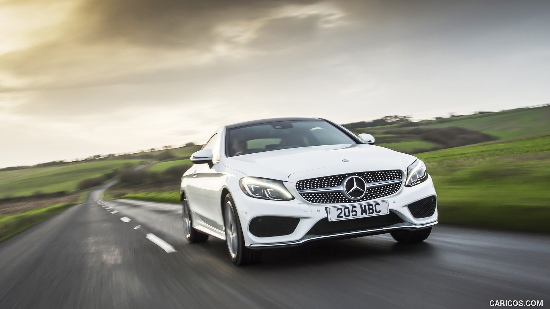 2017 Mercedes-Benz C-Class Coupe (UK-Spec) - Front | HD Wallpaper #126