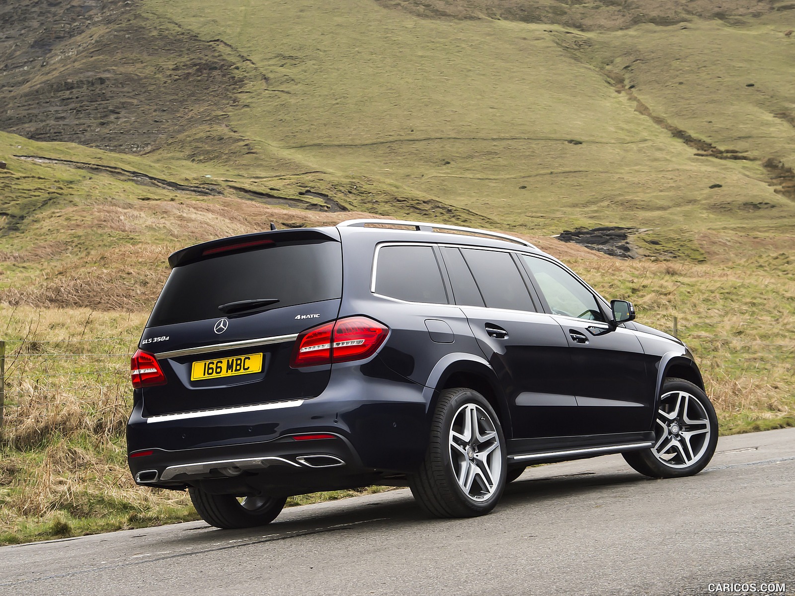 2017 Mercedes-Benz GLS 350 d 4MATIC AMG Line (UK-Spec, Diesel) - Rear ...