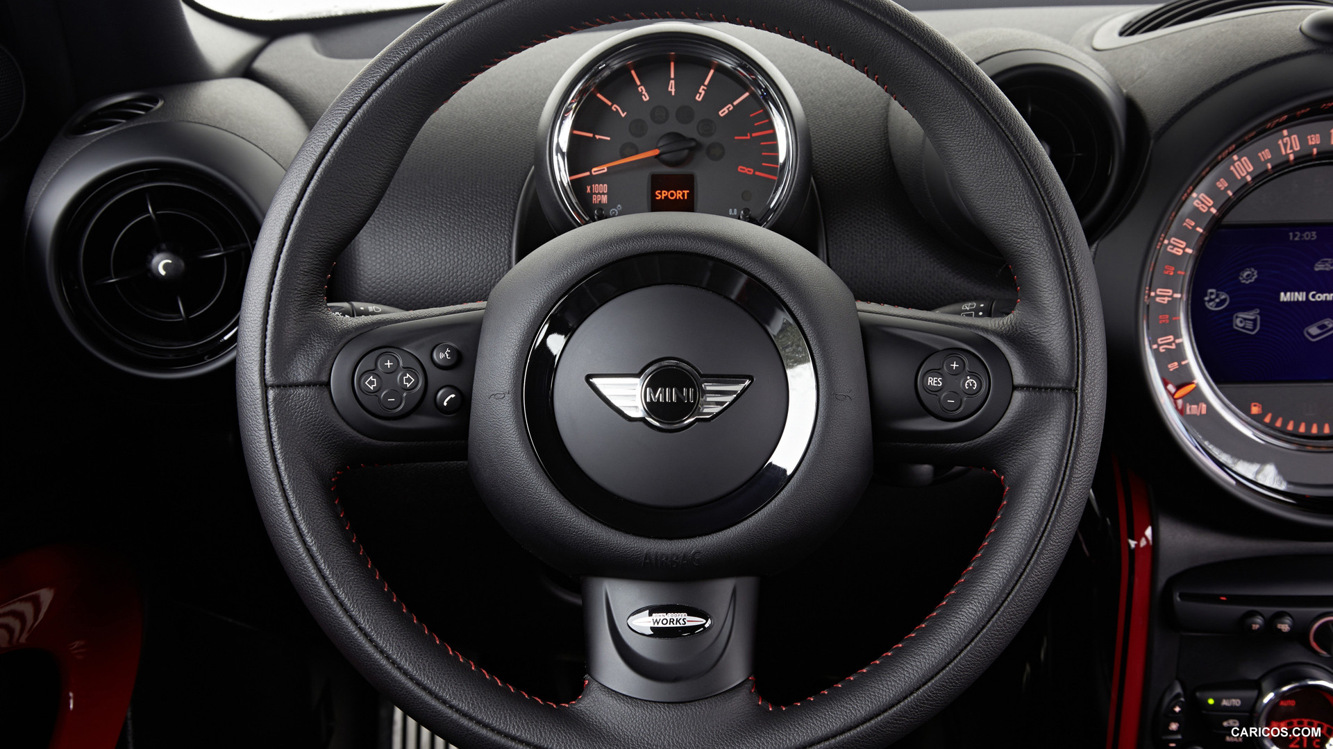 Mini Paceman John Cooper Works 2014 Interior Steering