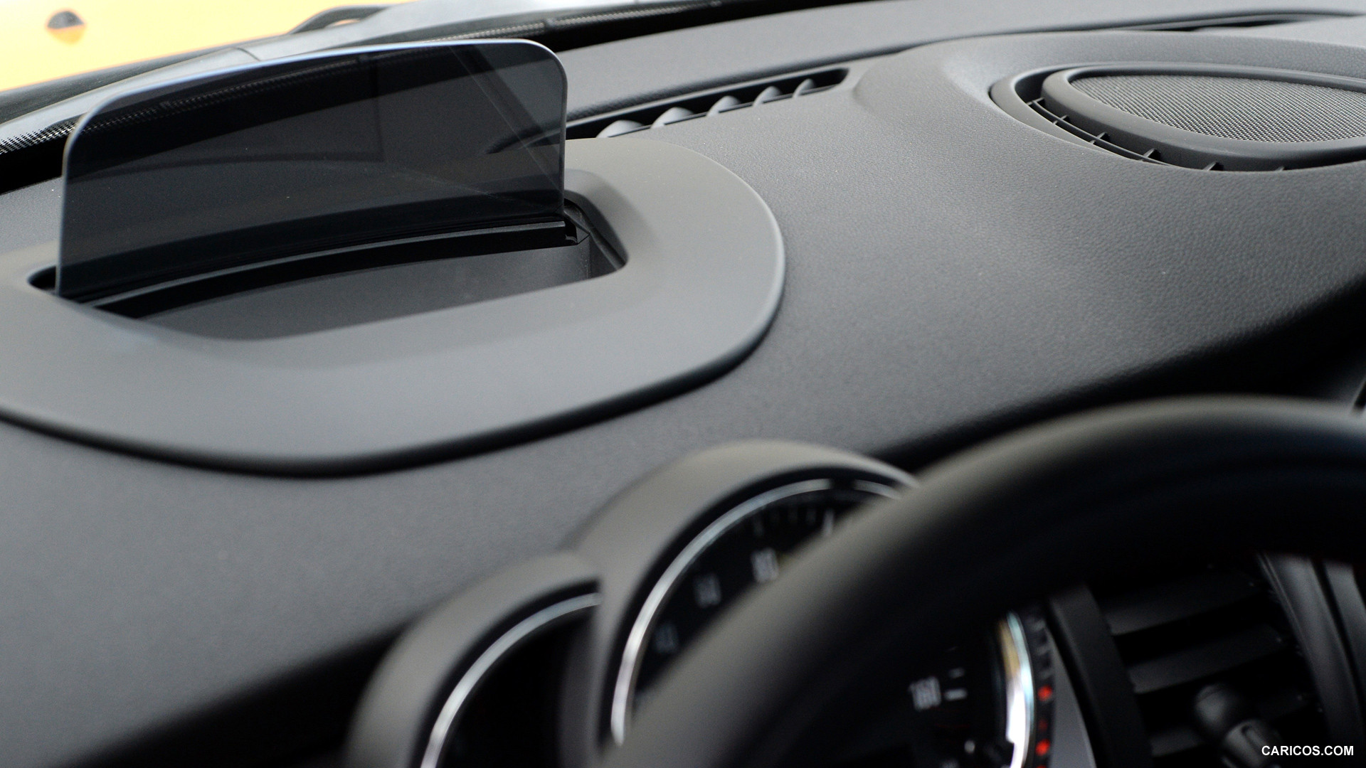 2015 MINI Cooper S HeadsUp Display Interior Detail HD Wallpaper