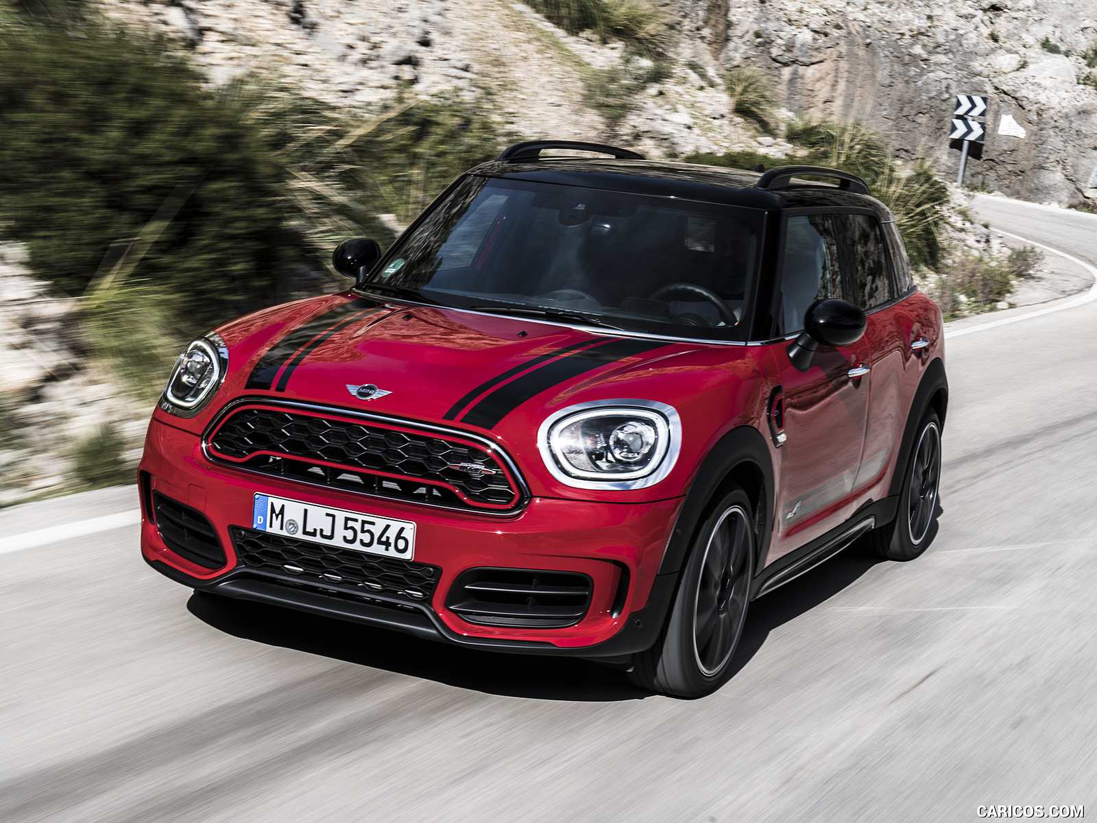2018 Mini John Cooper Works Countryman All4 Front Three