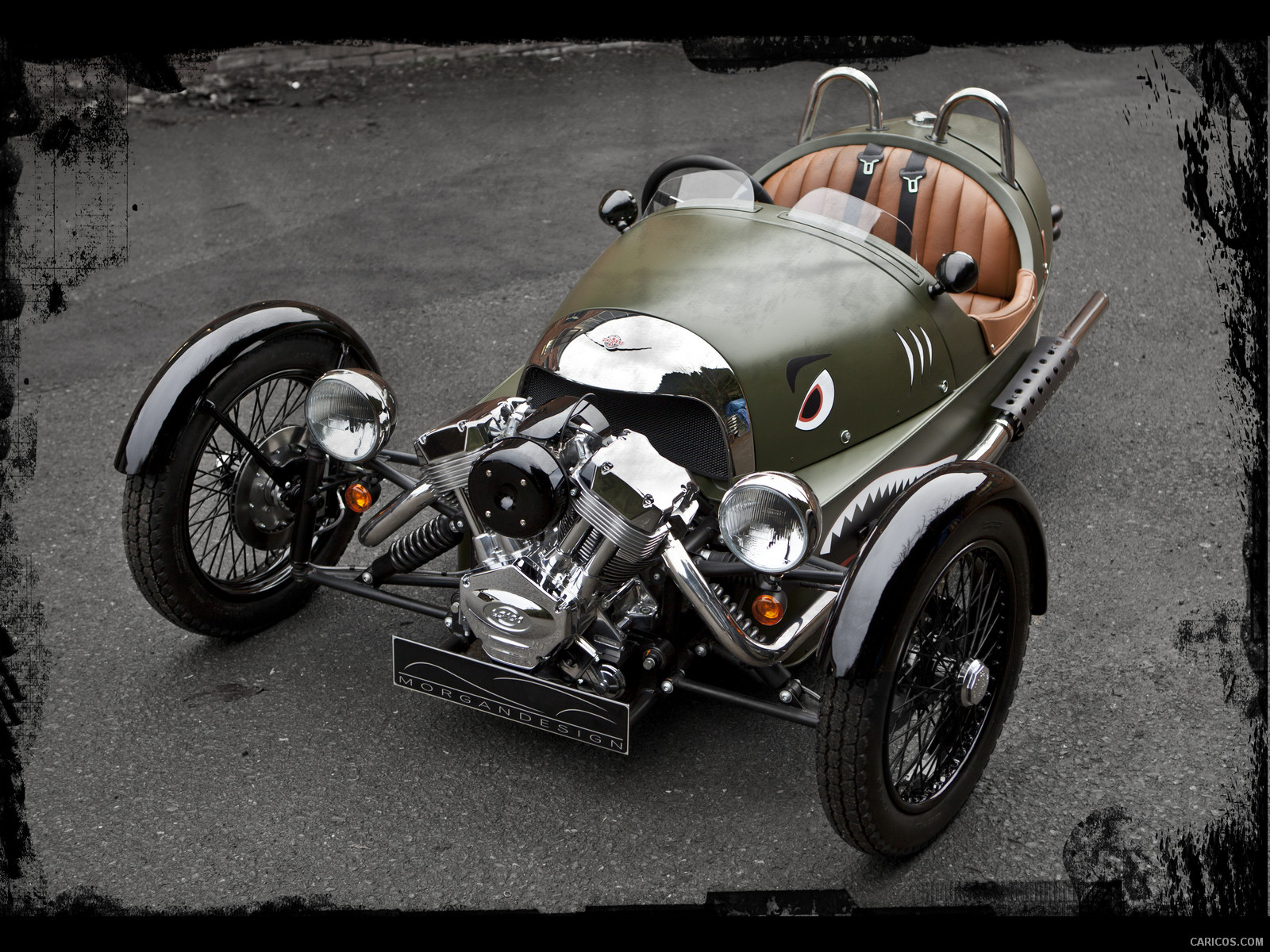 Morgan 3 Wheeler (2011)  - Front, 1600x1200, #1 of 12