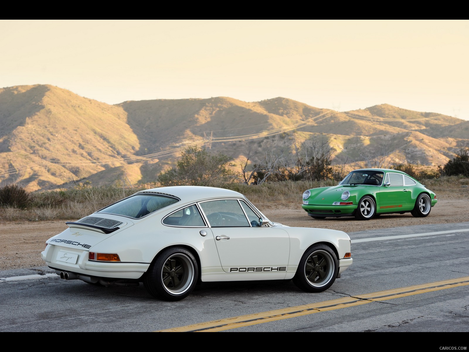 Singer Porsche 911  White - Rear , 1600x1200, #7 of 144