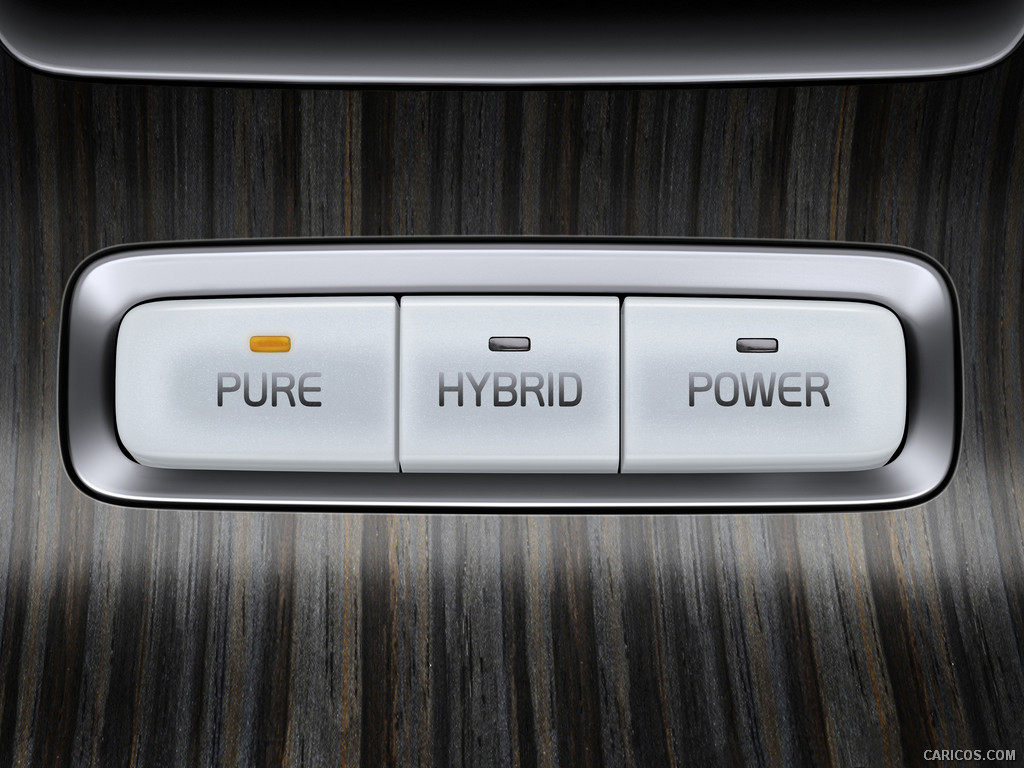 Volvo XC60 Plug-In Hybrid Concept Driving Mode buttons - , 1024x768, #15 of 22